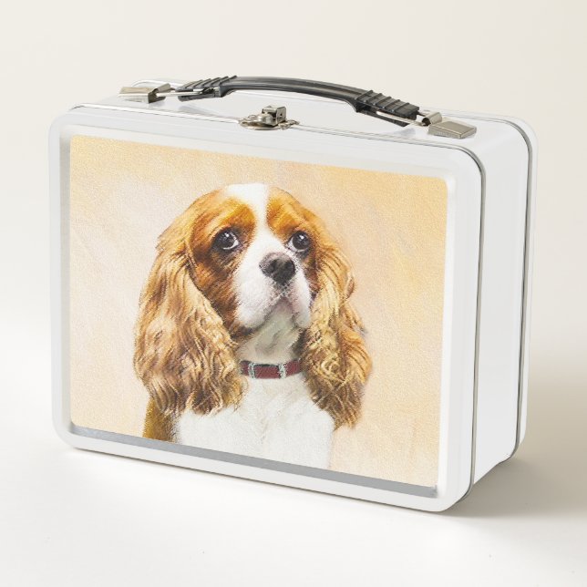Pintura original del Cavalier King Charles Spaniel (Anverso)