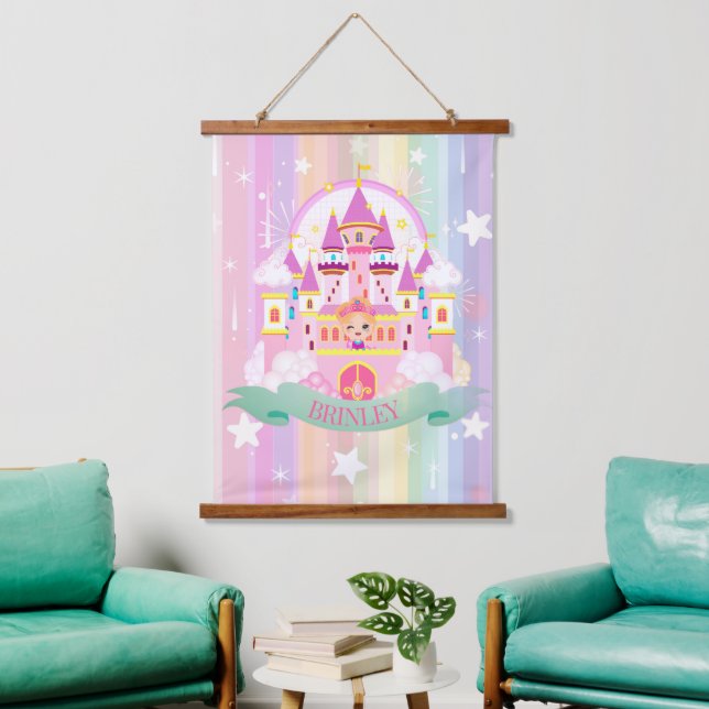 Pintura personalizada Princesa Tapiz Dormitorio Pa (Sala de estar)