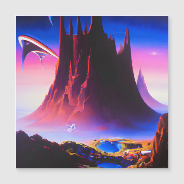 Pintura petrolera de Dream World (Anverso)