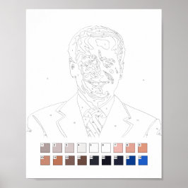 Pintura por Números: Póster de Joe Biden