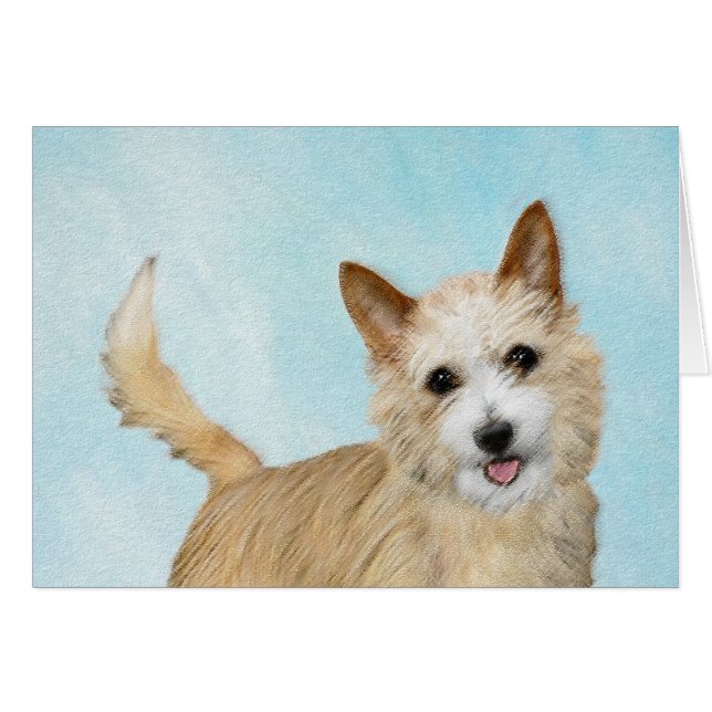 Pintura portuguesa de Podengo Pequeno - Arte origi (Anverso (Horizontal))