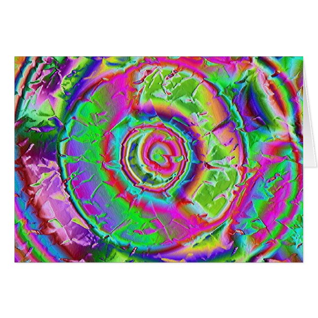 Pintura psicodélica (Anverso (Horizontal))