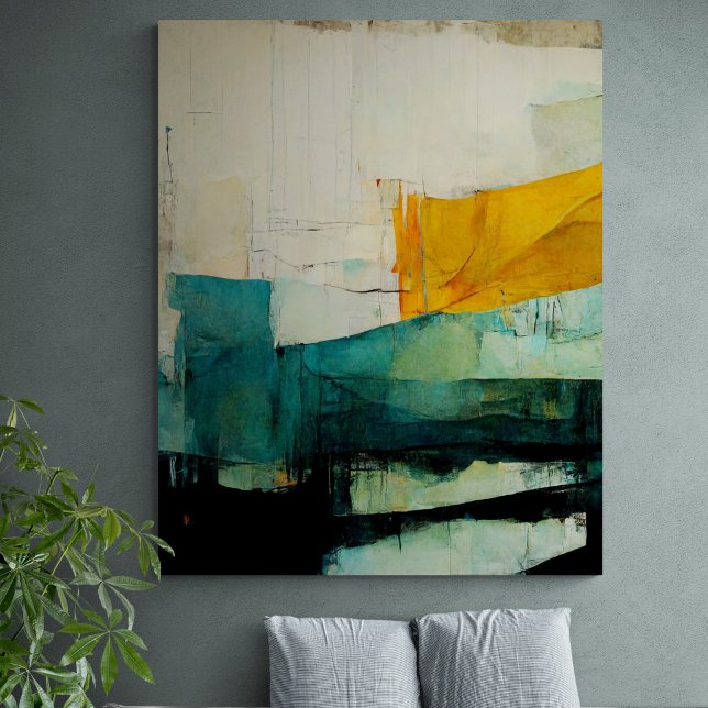 Pintura Resumen "Aguas Blest". Imprimir lienzo (Subido por el creador)