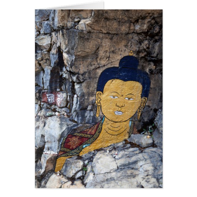 Pintura rupestre de Buda (Frente)