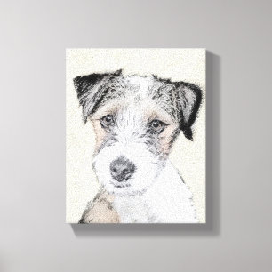Pintura Rusell Terrier - Arte Perro Original