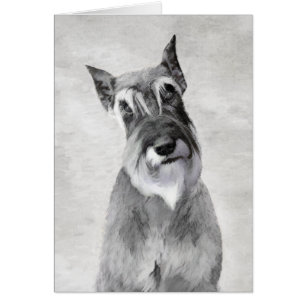 Pintura Schnauzer (gigante) - Arte de perros