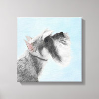 Pintura Schnauzer (gigante, estándar) - Arte de pe