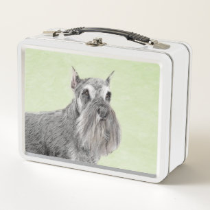 Pintura Schnauzer (gigante, estándar) - Arte de pe