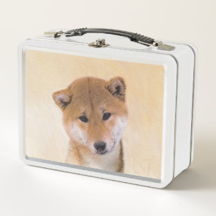 Pintura Shiba Inu (roja) - Arte Perro Original