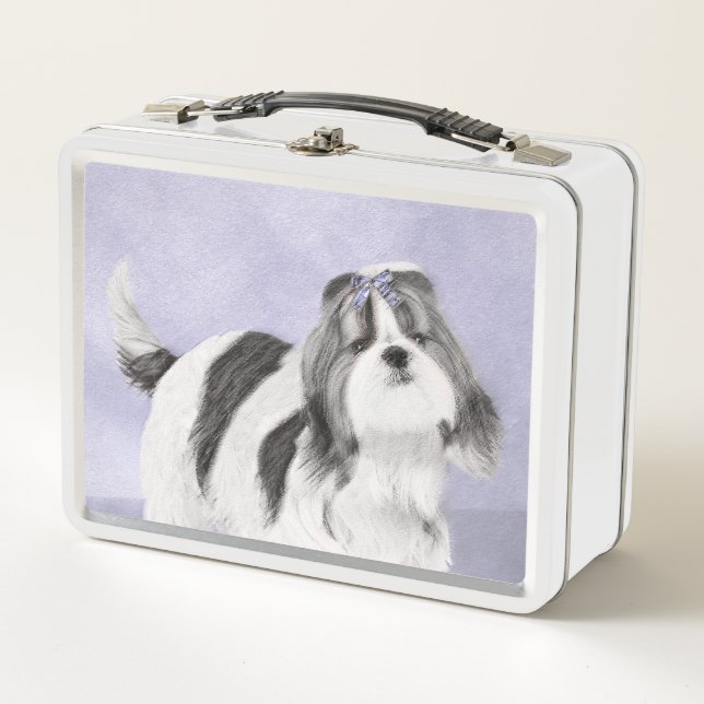 Pintura Shih Tzu - Arte Perro Original. (Anverso)