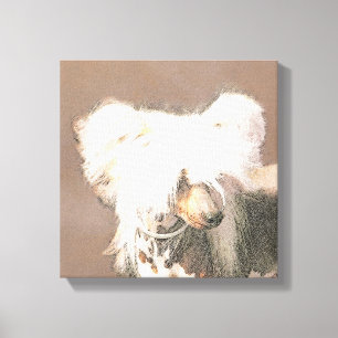 Pintura sin pelo de cremallera china arte original