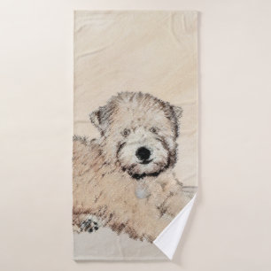 Pintura Terrier de Ruedas Recubiertas Blancas Arte