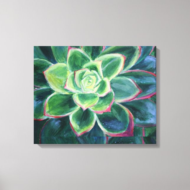 Pintura verde de arte exitosa (Anverso)