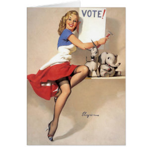 Pintura vintage, voto