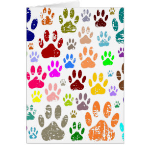 Pinturas coloreadas de Perro con angustia