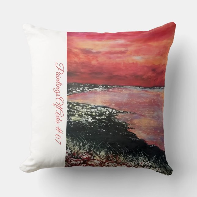 Pinturas de Ada #07 - Artista - Cojín decorativo d (Anverso)