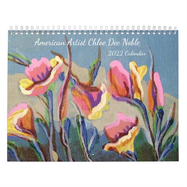 Pinturas de Chloe Dee Noble ~ Calendario 2022 (Tapa)