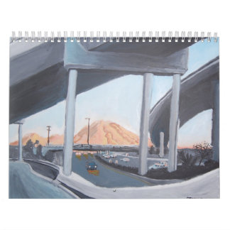 Pinturas de Mt.Diablo por el calendario de Stan