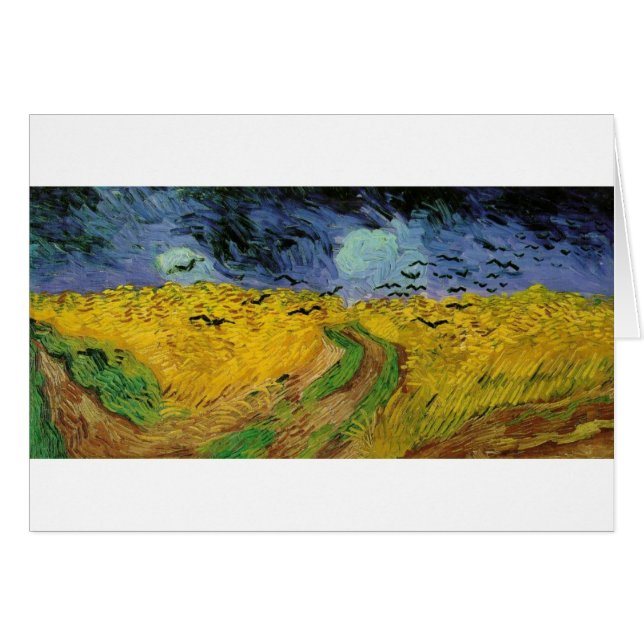 Pinturas de Van Gogh: Campo de trigo de Van Gogh (Anverso (Horizontal))