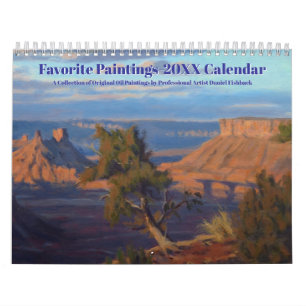 Pinturas Favoritas Calendario 20XX