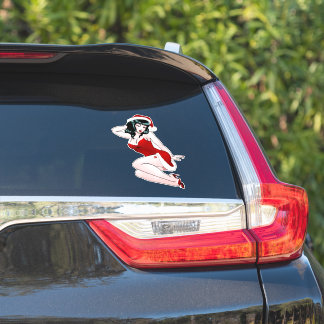 Pinup Chica Art Pegatina Decretos de Pinup persona
