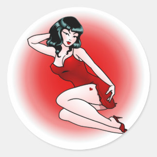 Pinup Pegatinas USA 4 de julio Chicas Pegatinas de
