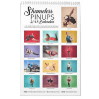 Pinups desvergonzados: Calendario 2018