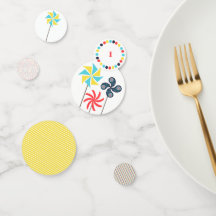 PinWheeler Confetti - Diseño Preppy y Moderno