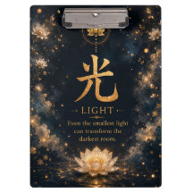 Carpeta de Bolsillo del Carácter Chino Luz (光)