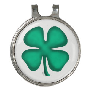 Pinza Para Gorra De Golf Lucky 4 Leaf Irish Clover gorra de golf marcador c