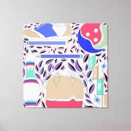 Pinza y bolsita de arte popular inspirada en la co