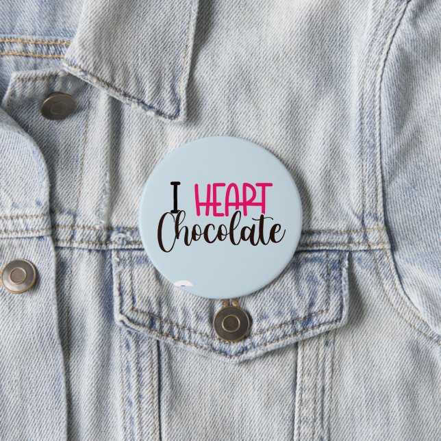 Pinzas de botón personalizadas divertidas de choco (In situ)