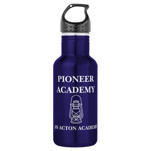 Pioneer Acton Academy Botella de agua de acero ino (Anverso)