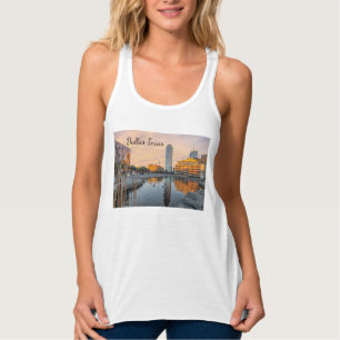 Pioneer Plaza Pond Morning Tank Top