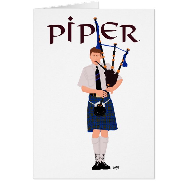 PIPER Blue Plaid (Frente)