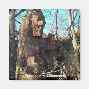 Pipestone, imán del monumento del manganeso