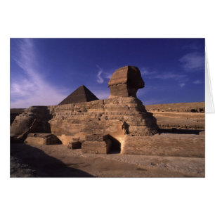 Pirámide de esfinges en Giza