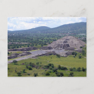 Pirámide Postal De La Luna, Teotihuacán, México