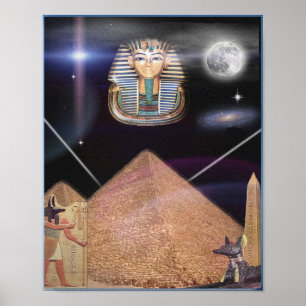 Pirámides egipcias y arte del Rey Tut