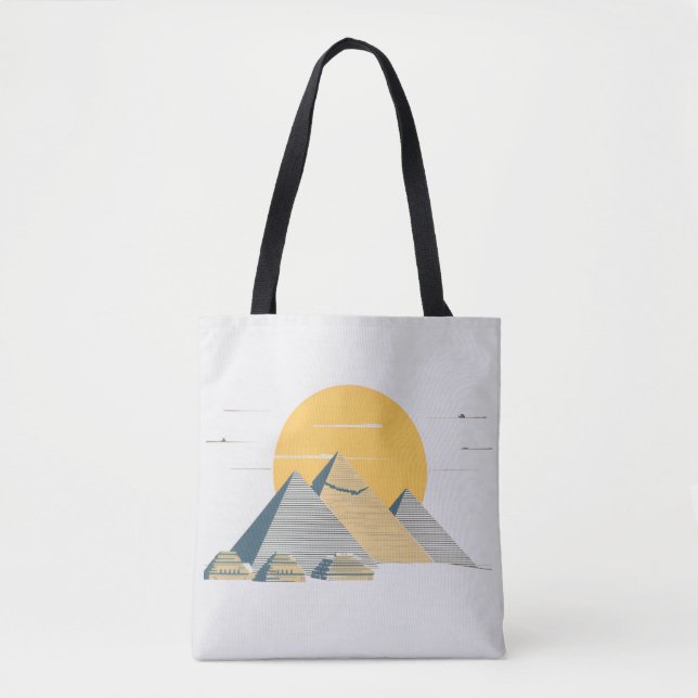 Pirámides y la bolsa de mujeres de Sun Egipto (Anverso)