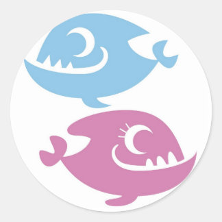 Pirañas de pegatinas de prosa