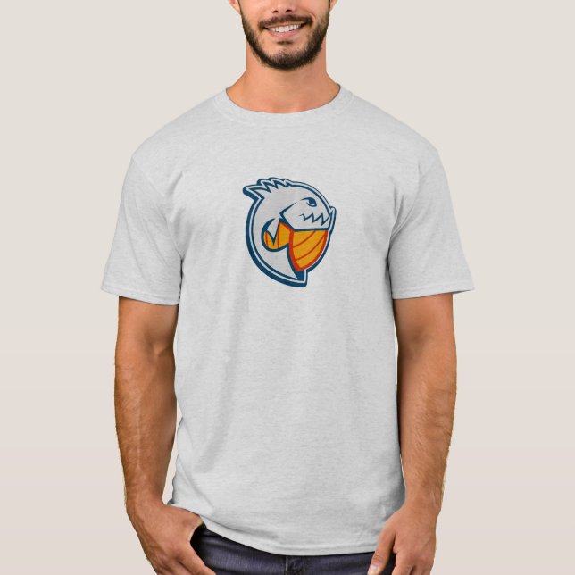 Piranha Fish Water Polo Sport (Anverso)