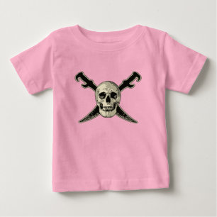 Pirata (Calavera) - Baby camiseta de Jersey fina