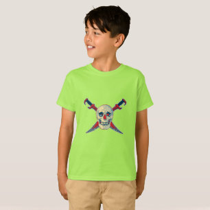 Pirata (Calavera) - Camiseta básica para niños