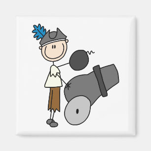 Pirata con imán de cañón