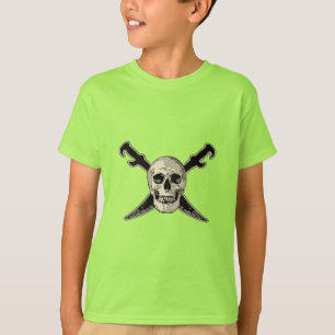 Pirata (cráneo) - Camiseta básica para niños