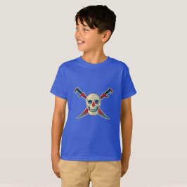 Pirata (cráneo) - Camiseta básica para niños
