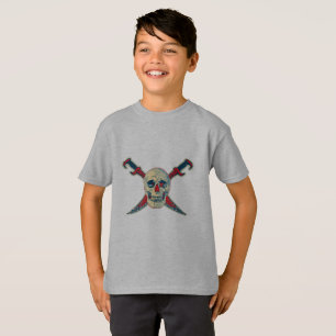 Pirata (cráneo) - Camiseta básica para niños