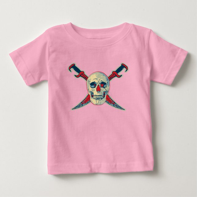 Pirata (cráneo) - Camiseta Bella Jersey (Anverso)