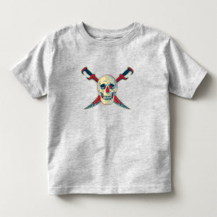 Pirata (cráneo) - Camiseta Toddler Fine Jersey